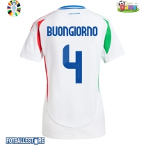 Italia Alessandro Buongiorno #4 Bortedrakt Dame EM 2024 Kortermet